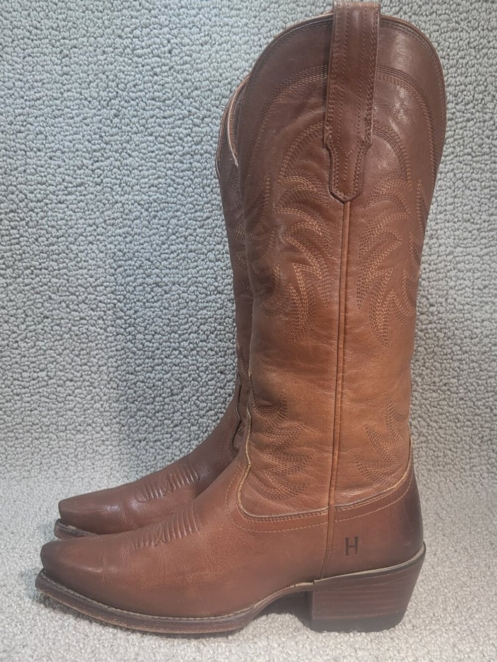 Tecovas The Annie Women's Size 6B Sequoia Cowhide Cowgirl Boots